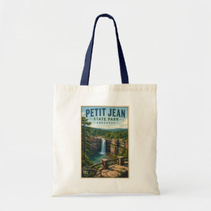 Petit Jean State Park Arkansas Illustration Travel Tote Bag