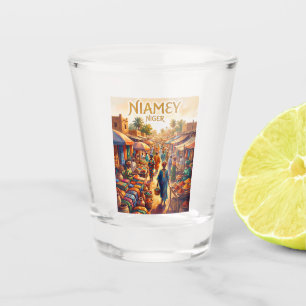 Petit Marché Niger Shot Glass
