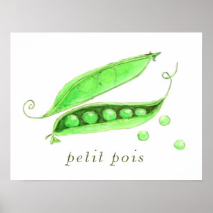 Petit Pois Poster