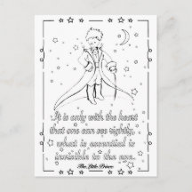 Petit Prince Color Card