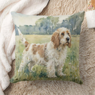 Petite Basset Griffon Vandeen - PBGV Cushion