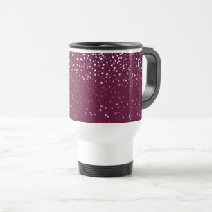 Petite Berry Stars Travel Coffee Mug-Wine Mug