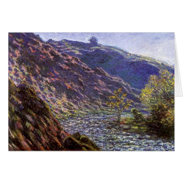 Petite Creuse, Sunlight by Claude Monet (Front Horizontal)