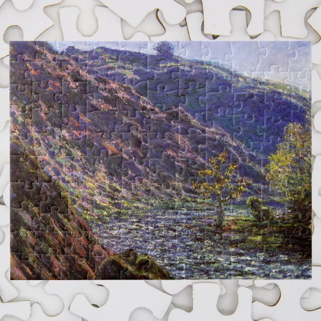 Petite Creuse, Sunlight by Claude Monet Jigsaw Puzzle (Creator Uploaded)