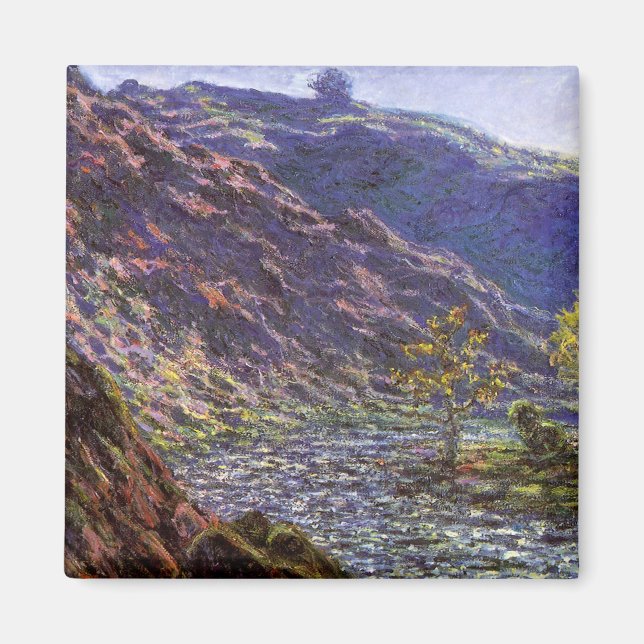 Petite Creuse, Sunlight by Claude Monet Magnet (Front)