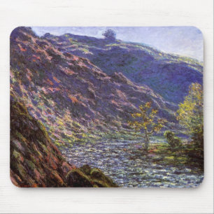 Petite Creuse, Sunlight by Claude Monet Mouse Mat