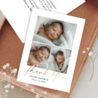 Petite Minimal Script 3 Photo Baby