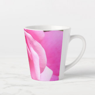 Petite Pink Rose Latte Mug