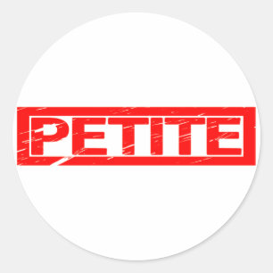 Petite Stamp Classic Round Sticker