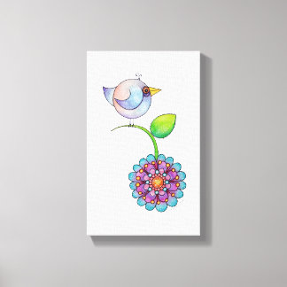 'Petitsa' the bird canvas