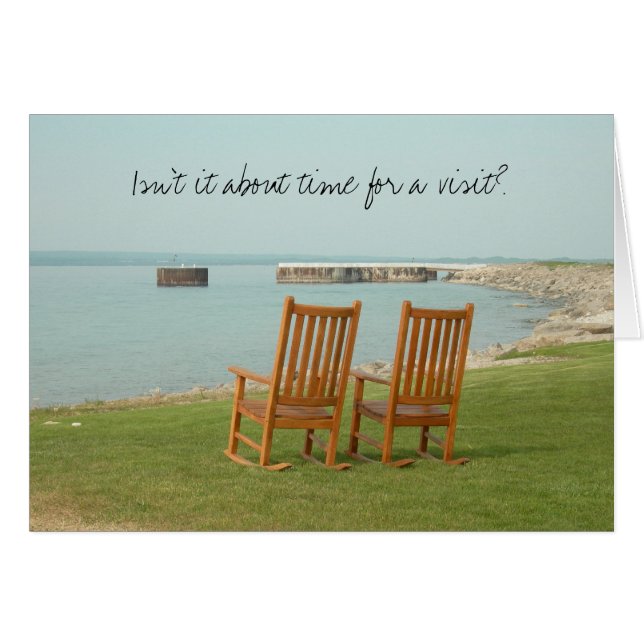 Petoskey Chairs (...time for a visit) (Front Horizontal)