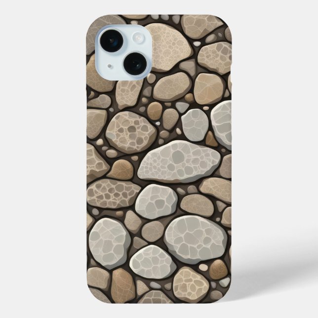 Petoskey Stone Abstract Case-Mate iPhone Case (Back)