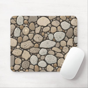 Petoskey Stone Abstract Mouse Mat