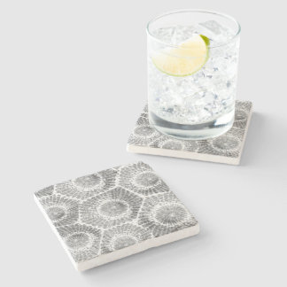 Petoskey Stone Pattern Coaster