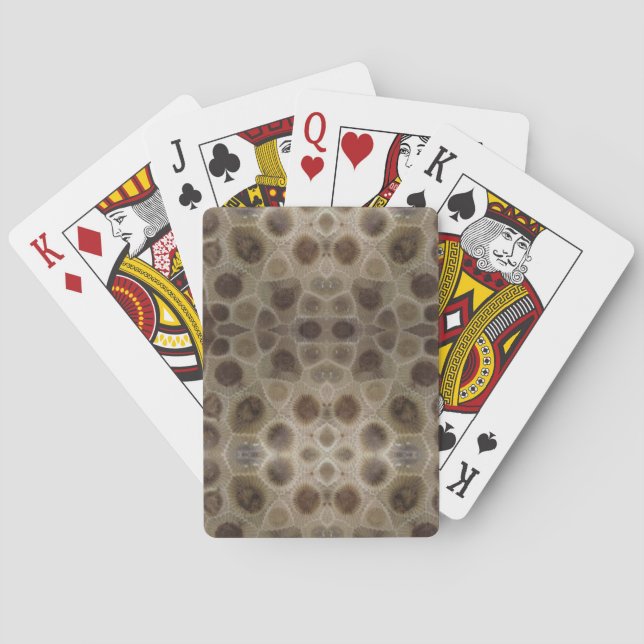 Petoskey Stone Playing Cards (Back)