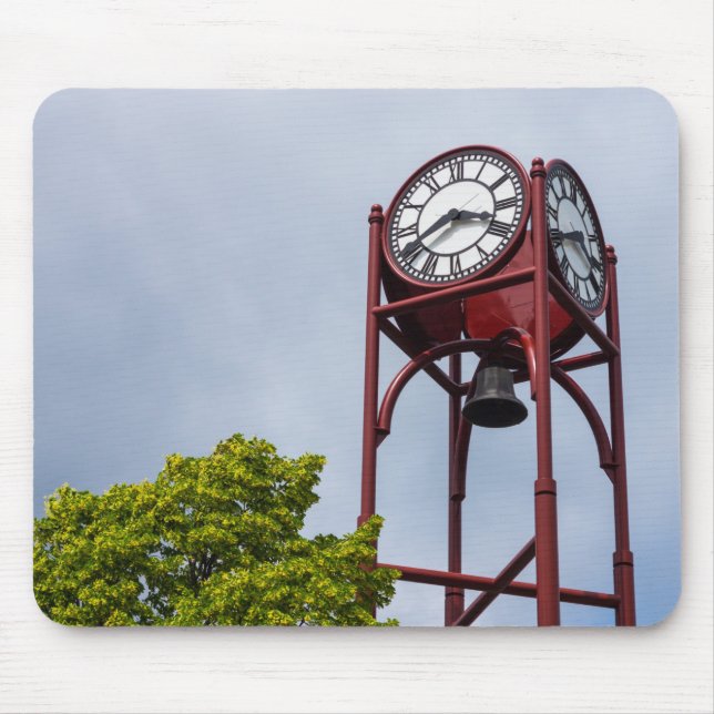 Petosky Tower Clock Mouse Mat (Front)