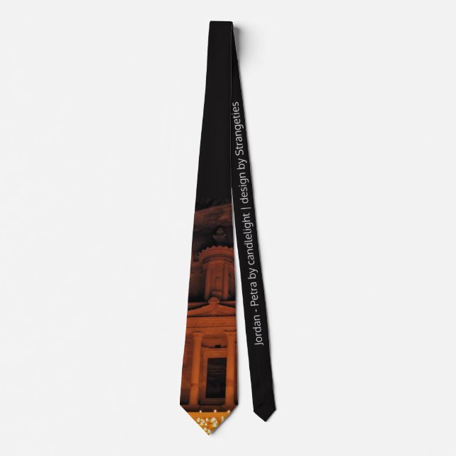Petra by candlelight tie (Front)