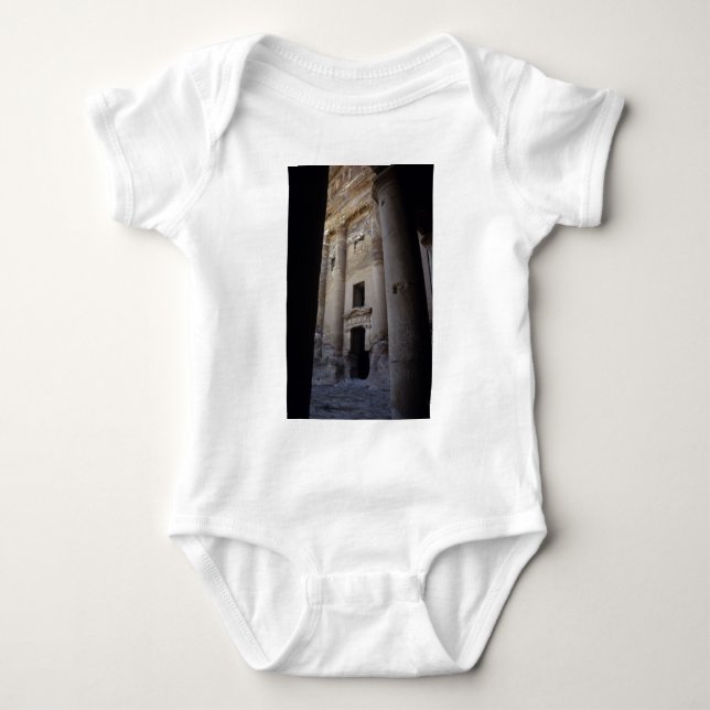 Petra, Jordan. Baby Bodysuit (Front)