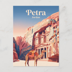 Petra Jordan Postcard