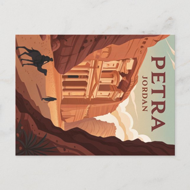 Petra, Jordan Postcard (Front)