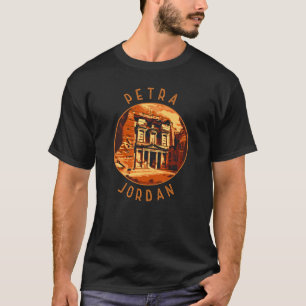 Petra Jordan Retro Distressed Circle T-Shirt