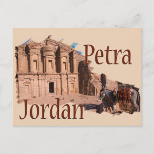 Petra, Jordan: The Monastery Postcard