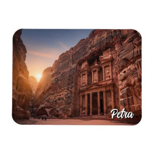 Petra Jordan Travel Magnet