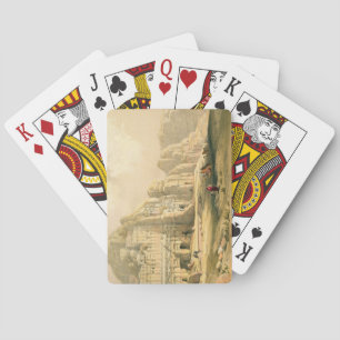 Petra, March 8th 1839, plate 96 from Volume III of Playing Cards