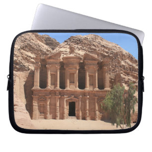 petra monastery laptop sleeve