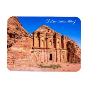 Petra monastery magnet