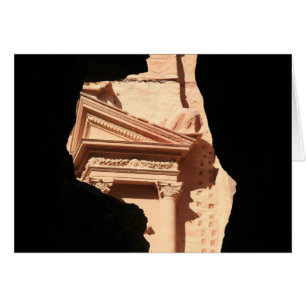 petra treasury glimpse