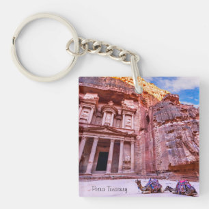 Petra Treasury Key Ring