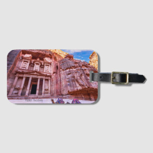 Petra Treasury Luggage Tag
