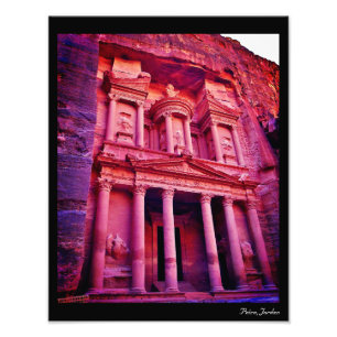 Petra Treasury Photo Print