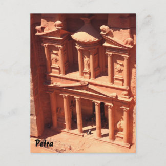 Petra treasury postcard