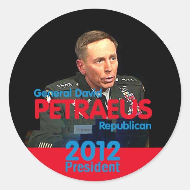 PETRAEUS 2012 Sticker (Front)