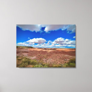 petrified forest canvas print