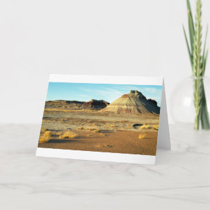 Petrified Forest Desert Arizona Landscape Photo Card