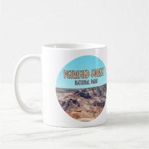Petrified Forest National Park Arizona Vintage Coffee Mug