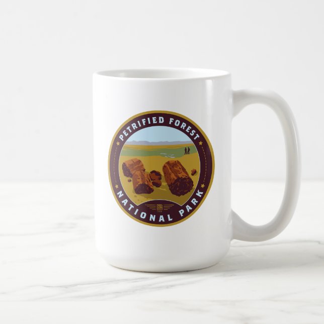 Petrified Forest National Park Coffee Mug (Right)