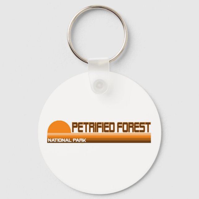 Petrified Forest National Park Key Ring (Front)