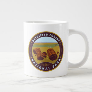 Petrified Forest National Park Large Coffee Mug