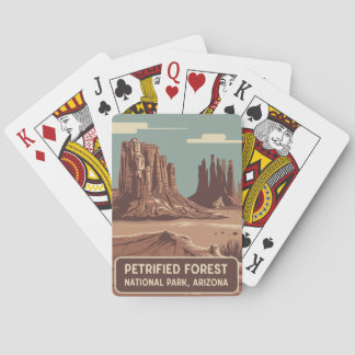 Petrified Forest National Park Playing Cards