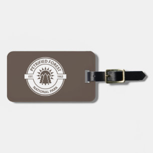 Petrified Forest National Park Sun Trees Luggage Tag