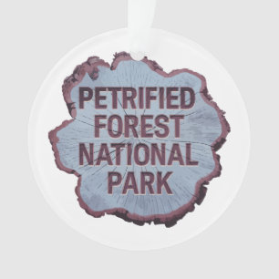 Petrified Forest National Park Tree stump Ornament