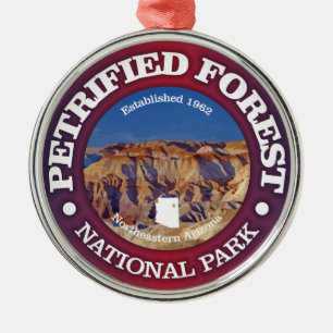 Petrified Forest NP Metal Tree Decoration