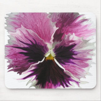 petrified pansy mouse mat