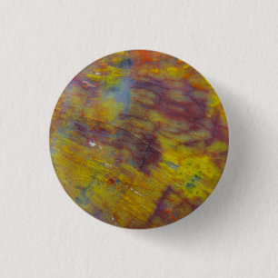 Petrified Wood 3 Cm Round Badge