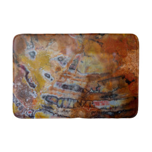 Petrified Wood Brown Bath Mat