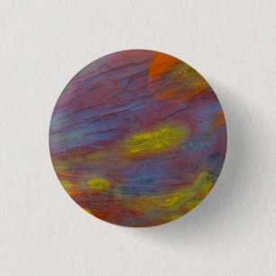 Petrified Wood Close-Up 3 Cm Round Badge